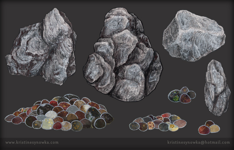 Miscellaneous Rock Assets by Kristine Synowka